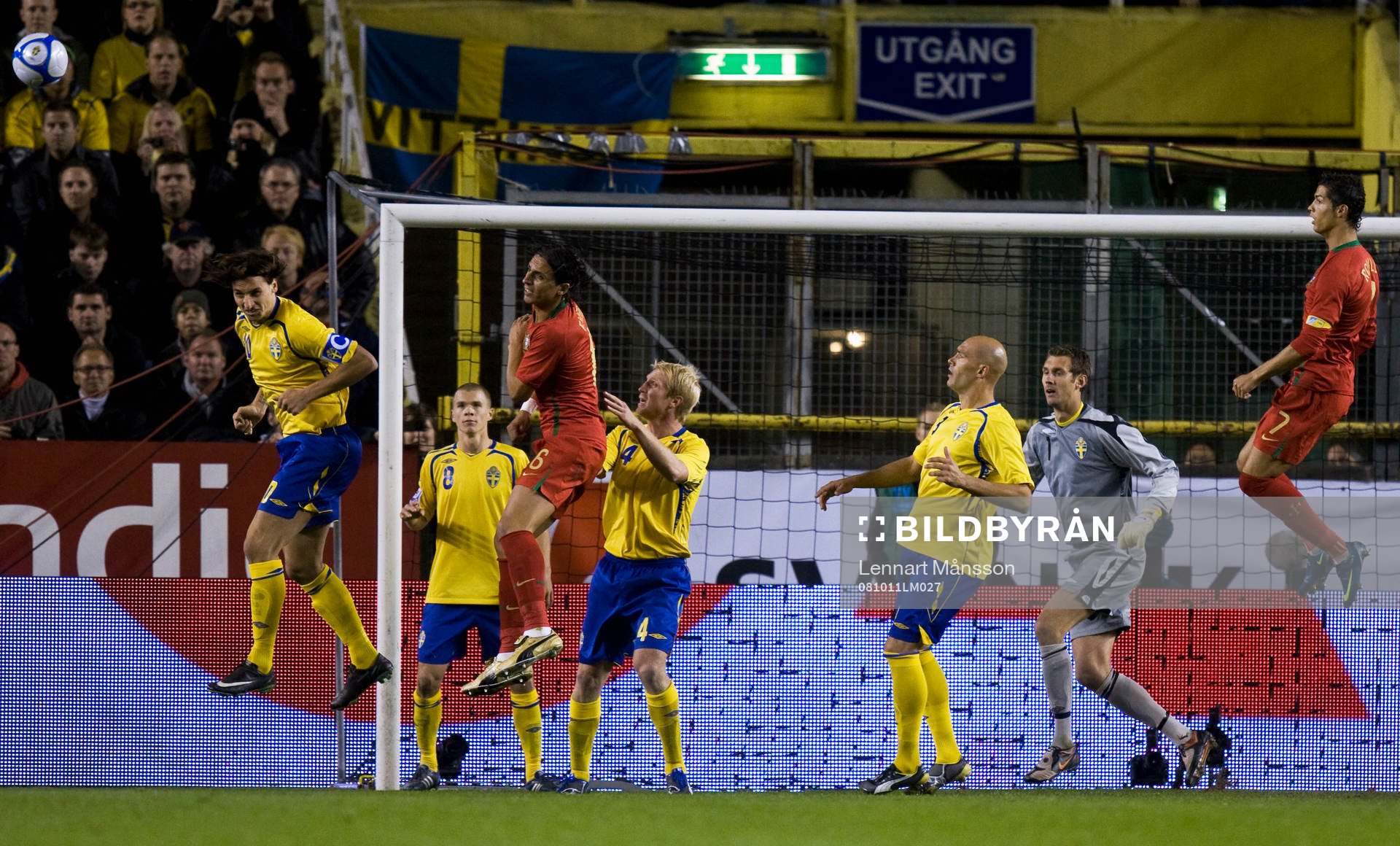 Zlatan Ibrahimovic, Samuel Holmén, Fernando Meira, Petter