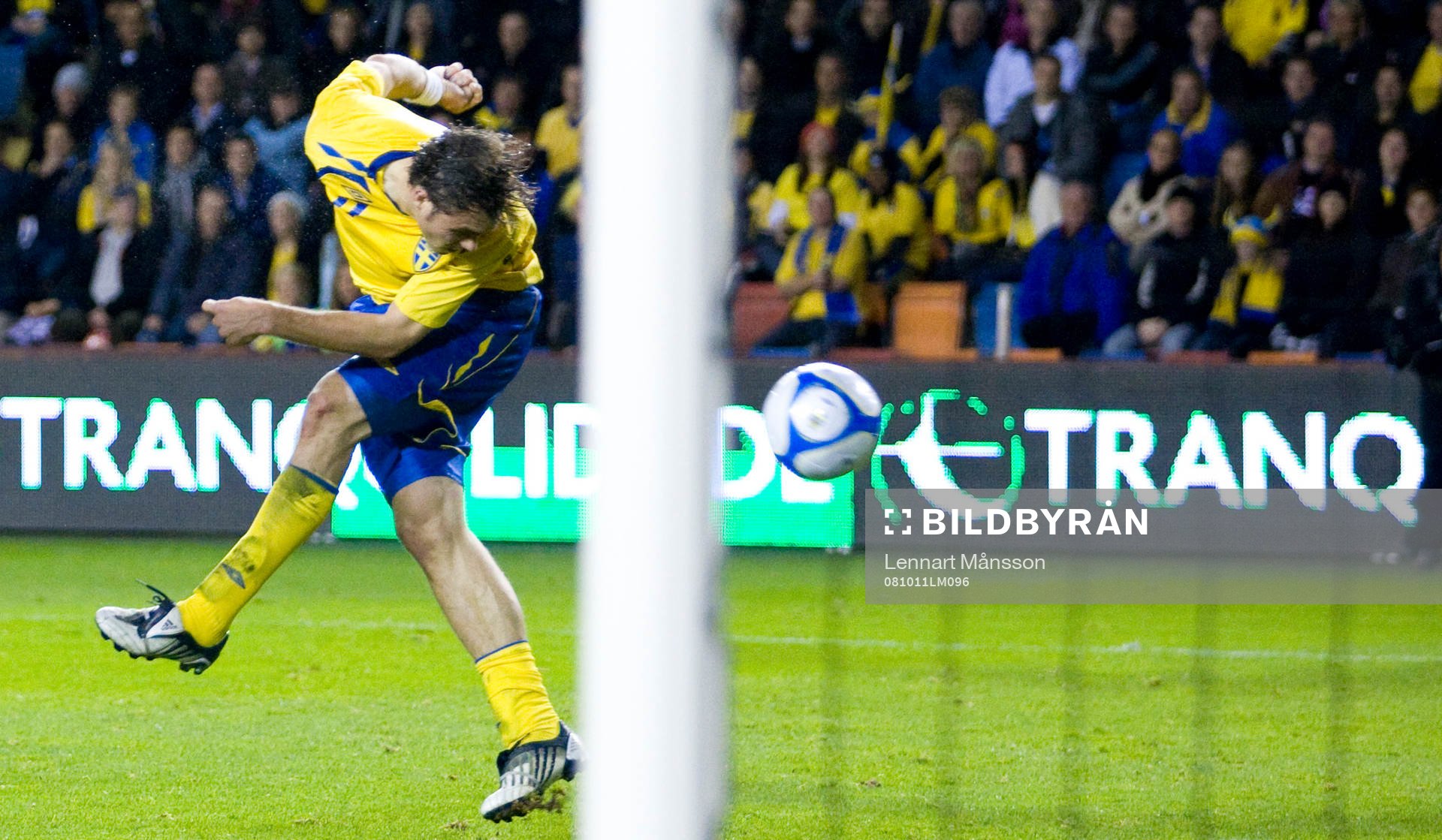 Jättechans Johan Elmander, nick