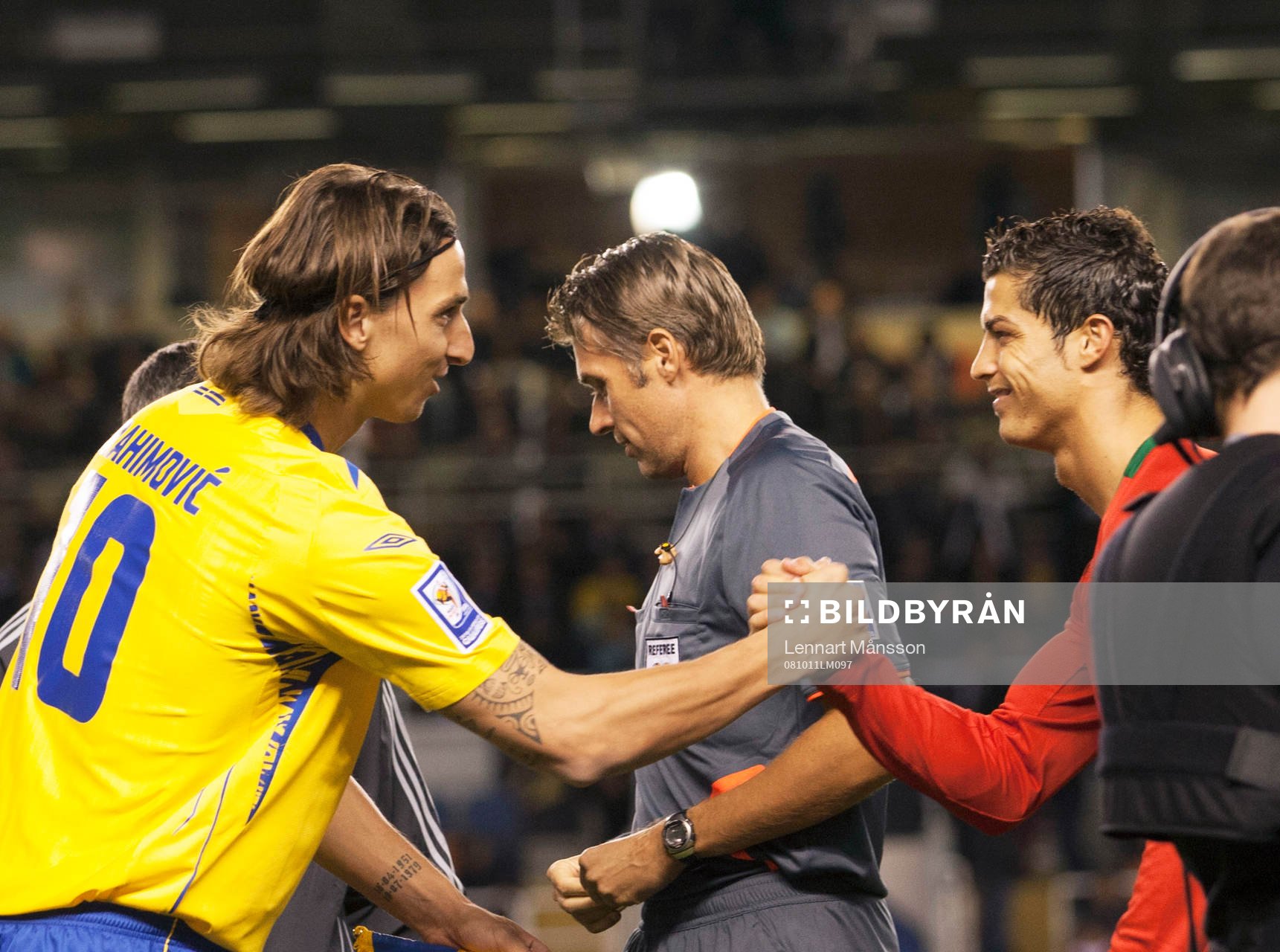 Zlatan Ibrahimovic, Sverige och Christiano Ronaldo,