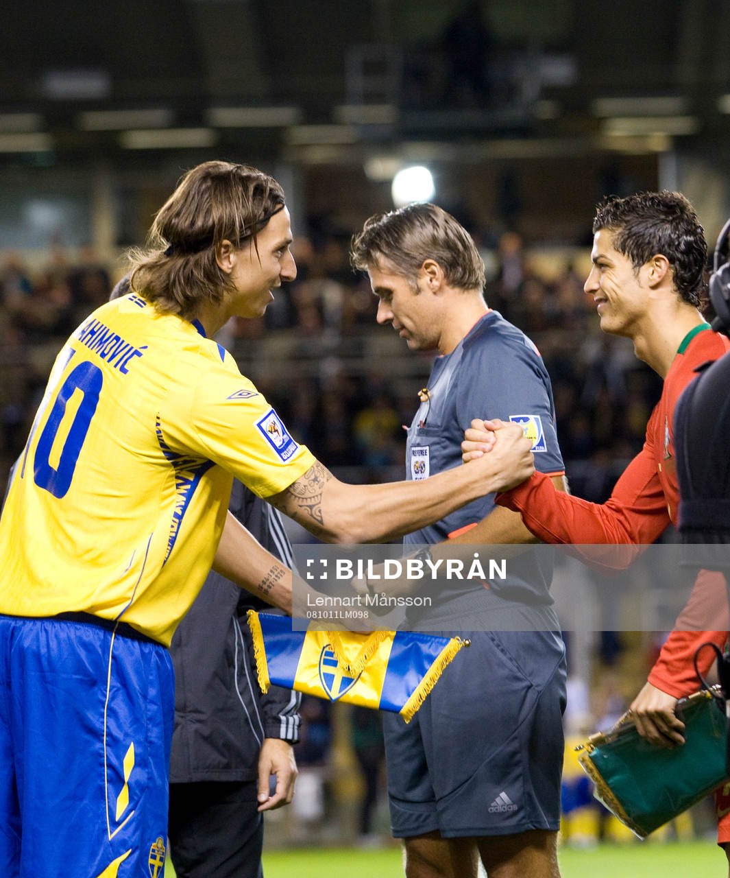 Zlatan Ibrahimovic, Sverige och Cristiano Ronaldo, Portugal