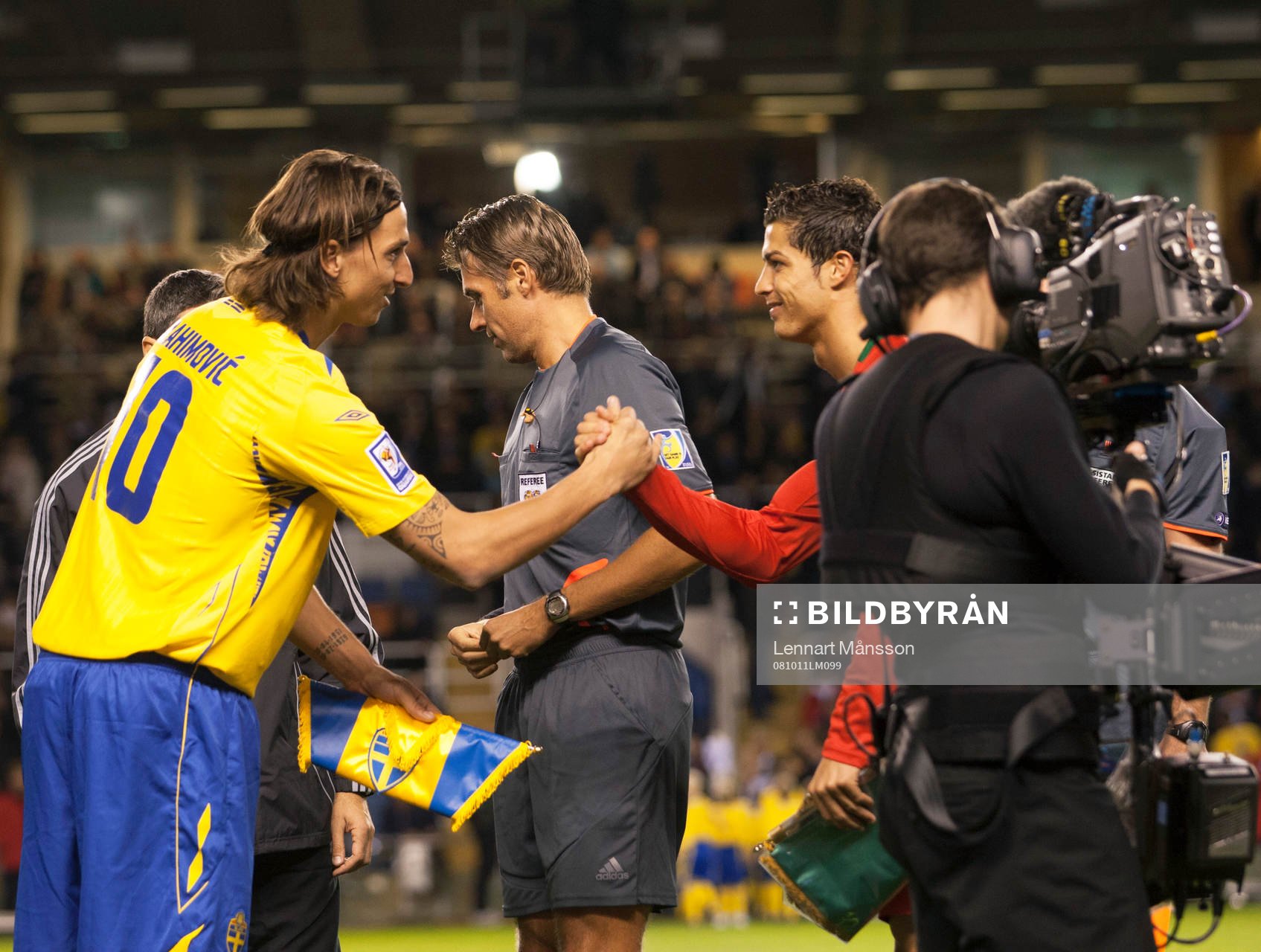 Zlatan Ibrahimovic, Sverige och Cristiano Ronaldo, Portugal