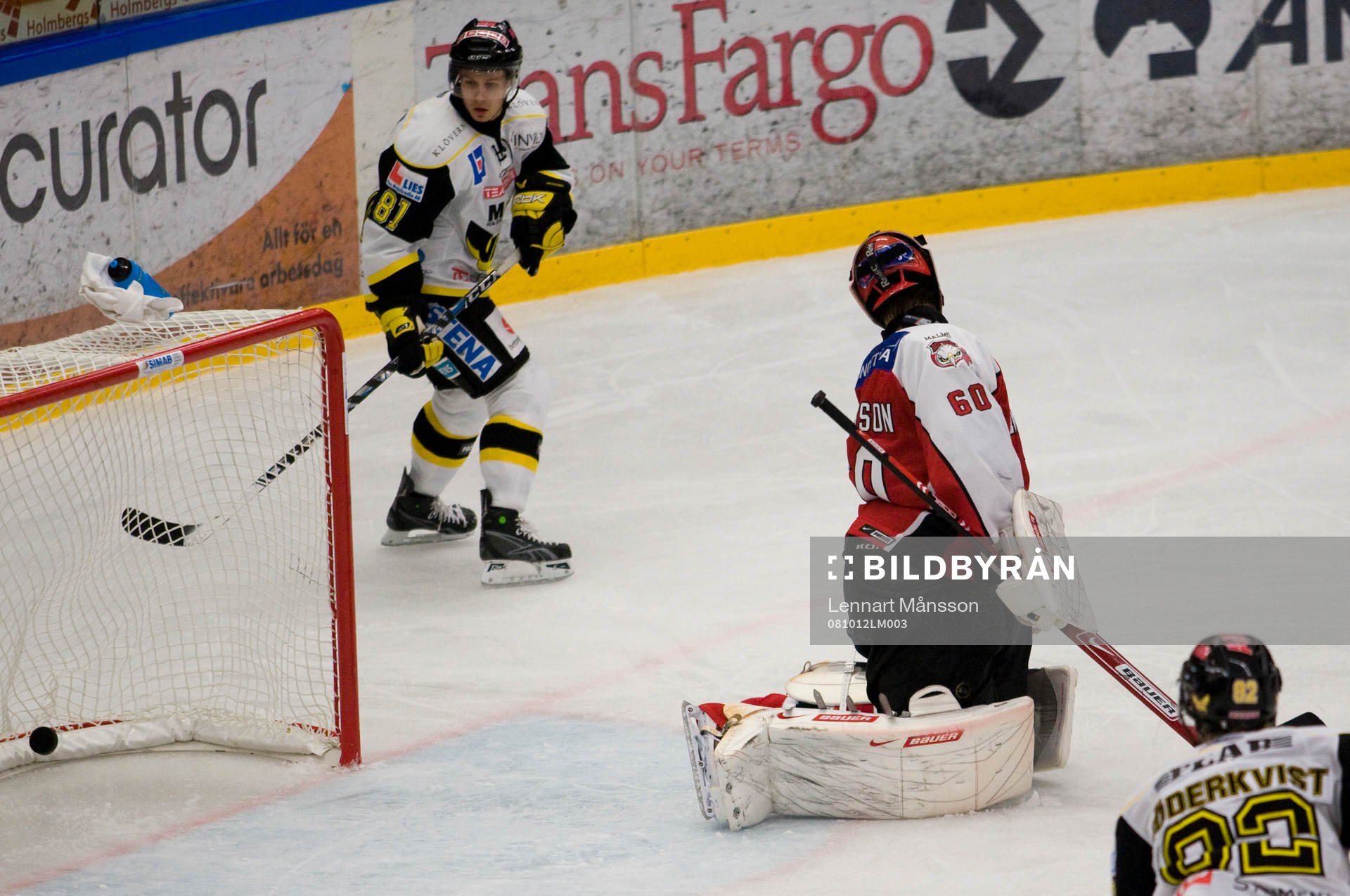 Tröstmålet på väg in bakom Henrik Karlsson i Malmös