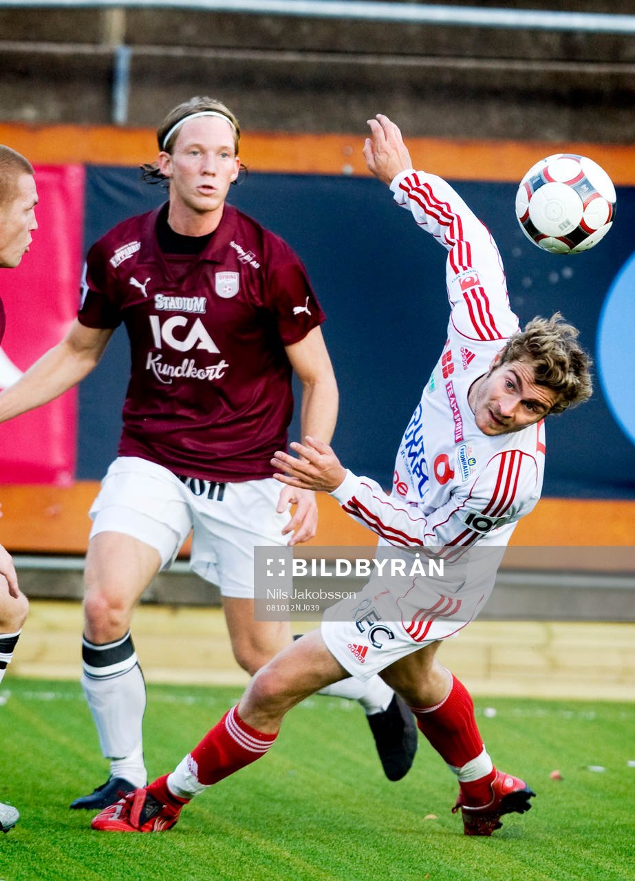 Christophe Lallet, Degerfors, David Björkeryd, Qviding