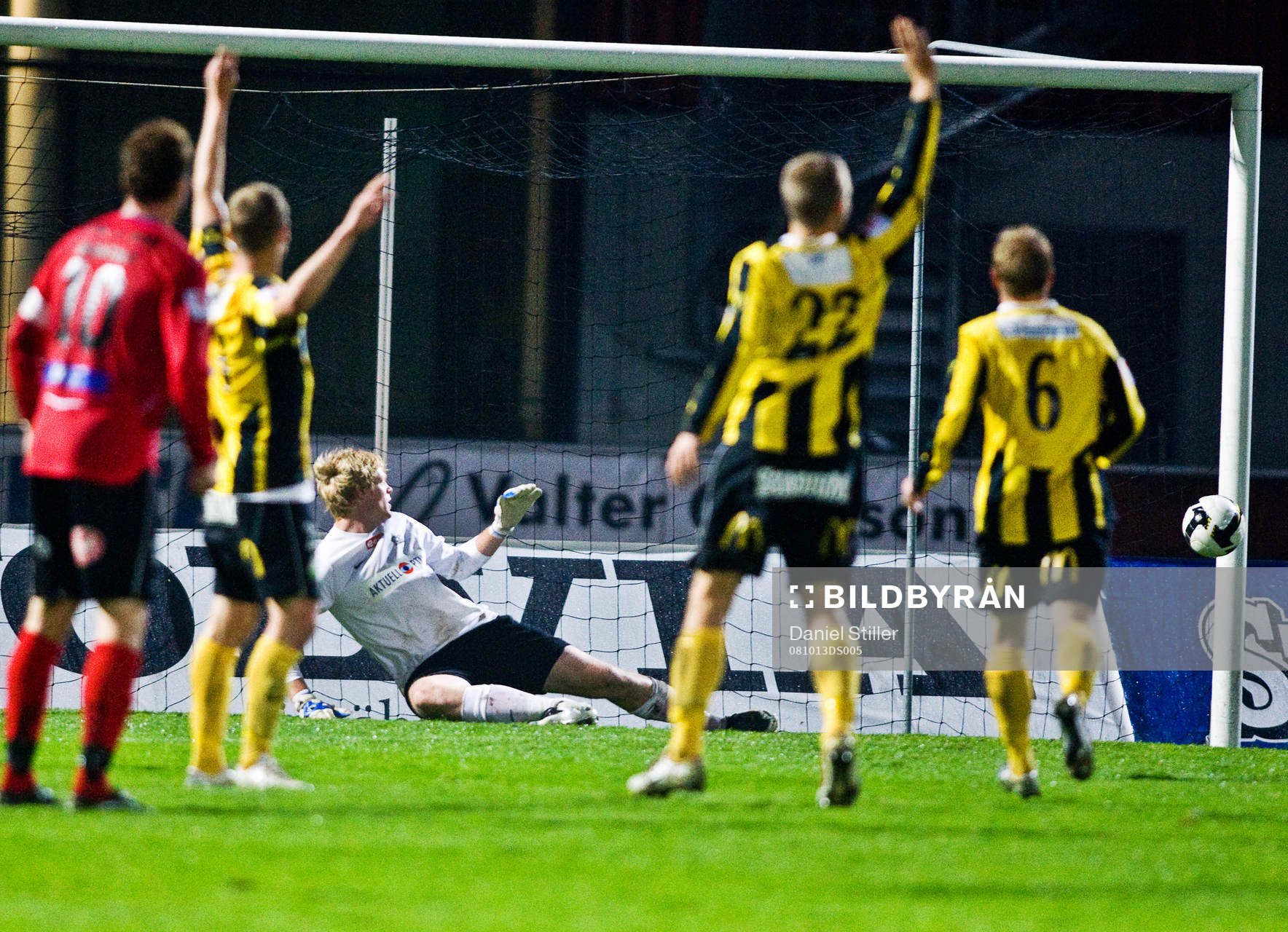 Mjällby får kvitteringsmål bortdömt för offside