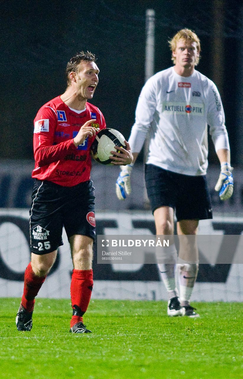 Christoffer Källqvist, målvakt Häcken. Niklas Skoog,