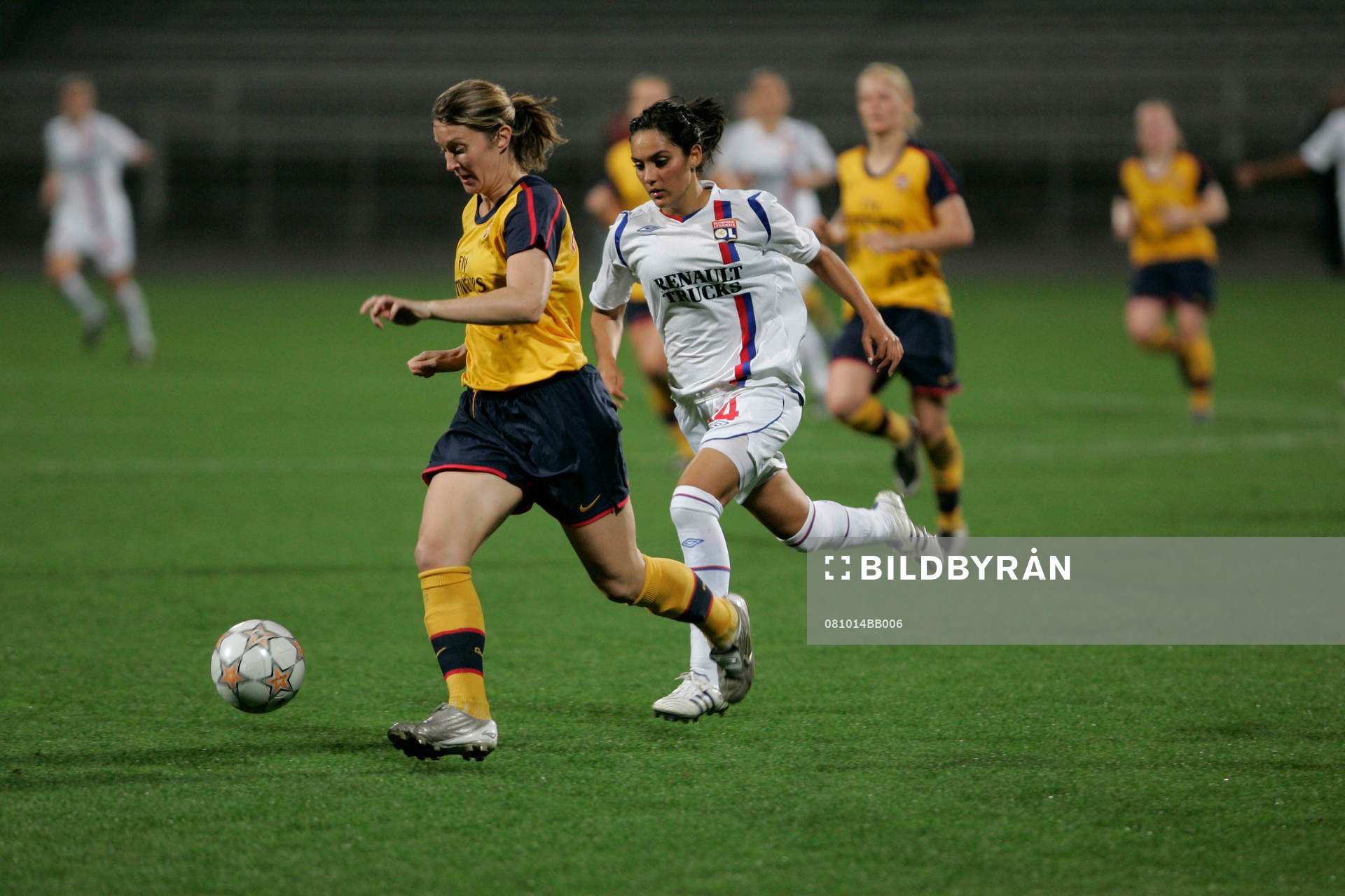 Fotboll, dam, UEFA Womens Cup, Lyon - Arsenal