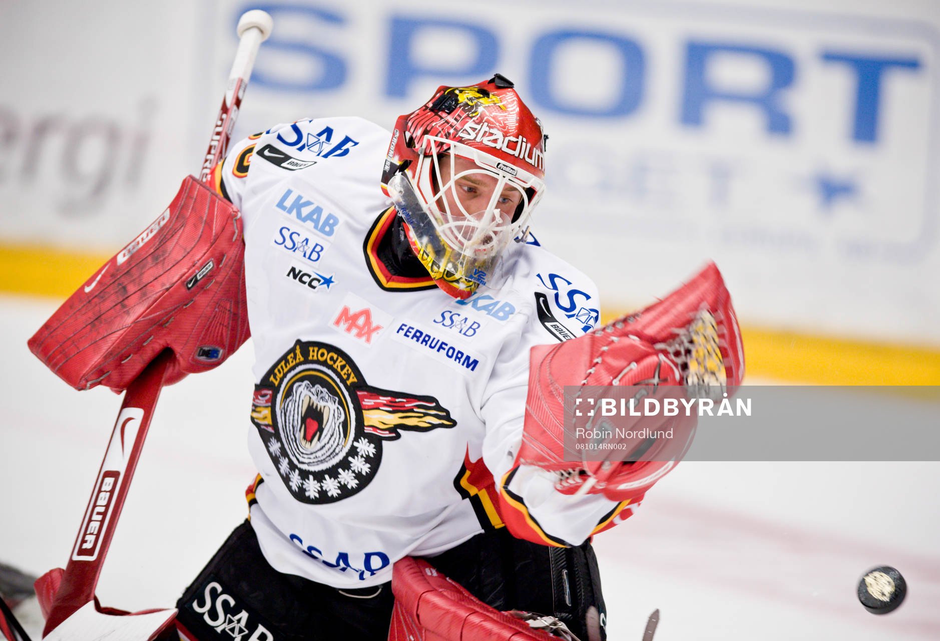 Gusten Törnqvist, Målvakt Luleå släpper in 1-0