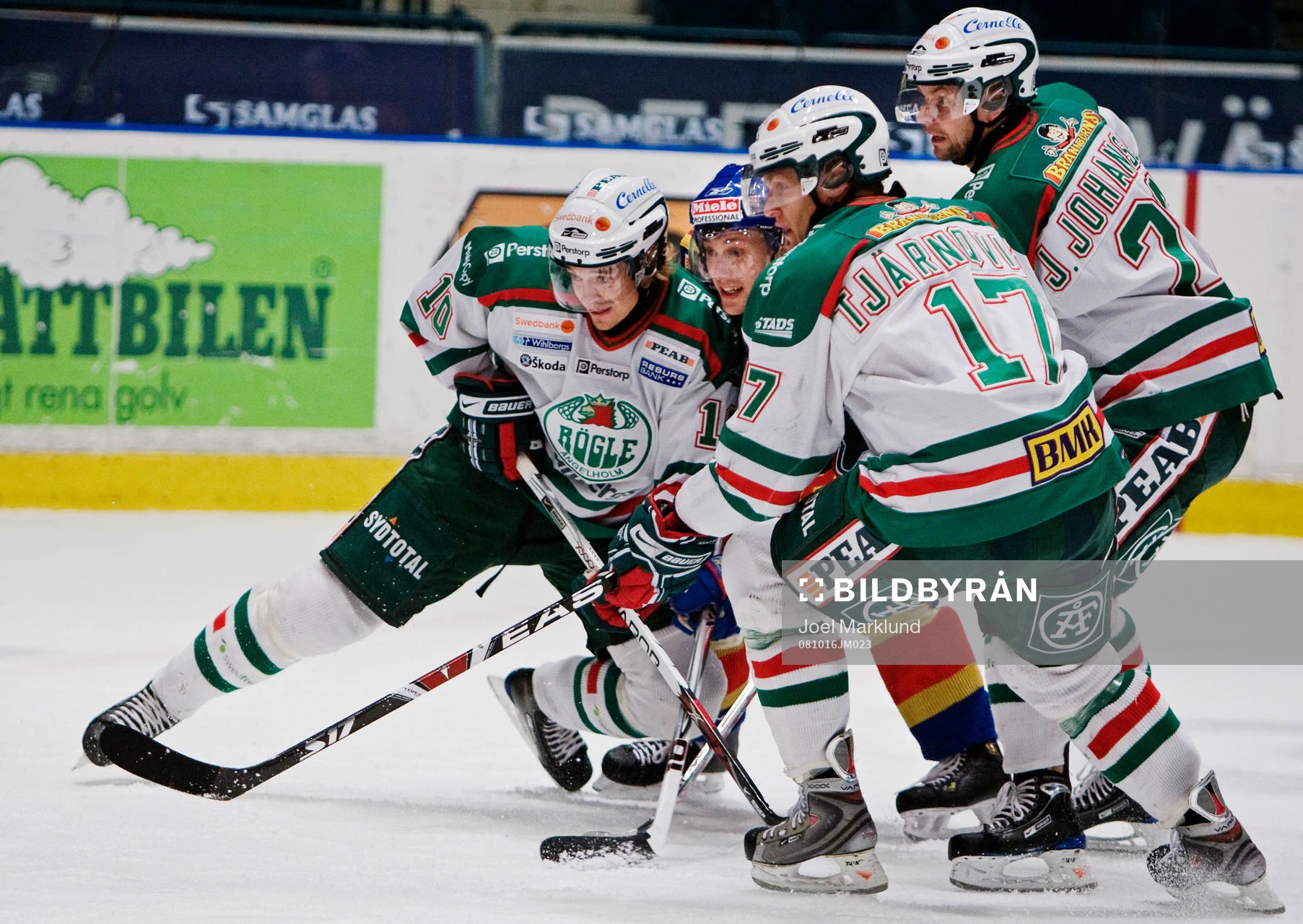 Daniel Sondell, Mathias Tjärnqvist och Tommy Enström,