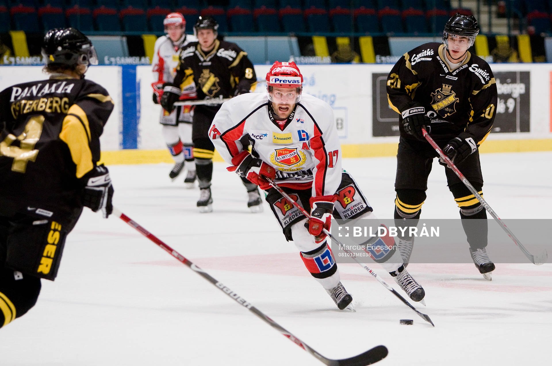 Linus Stensson, Almtuna anfaller