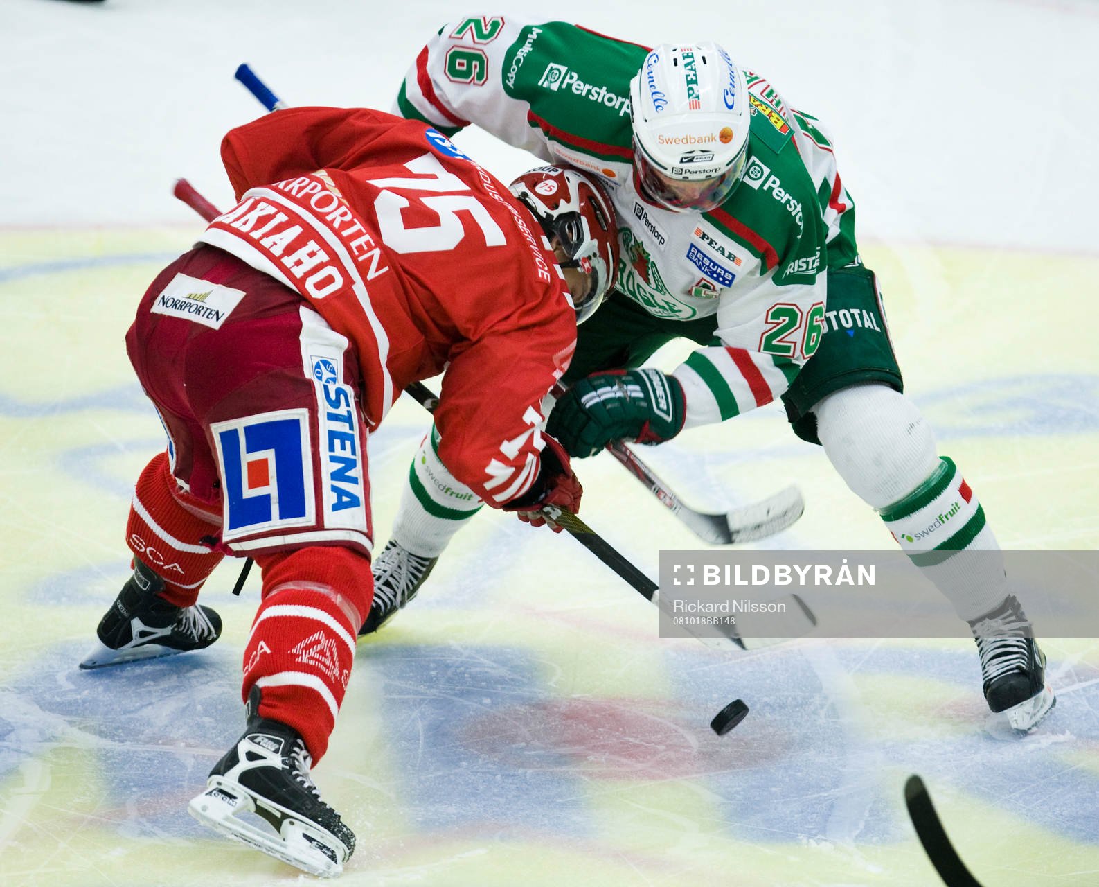 Toni Mäkiaho, Timrå och Jakob Johansson, Rögle
