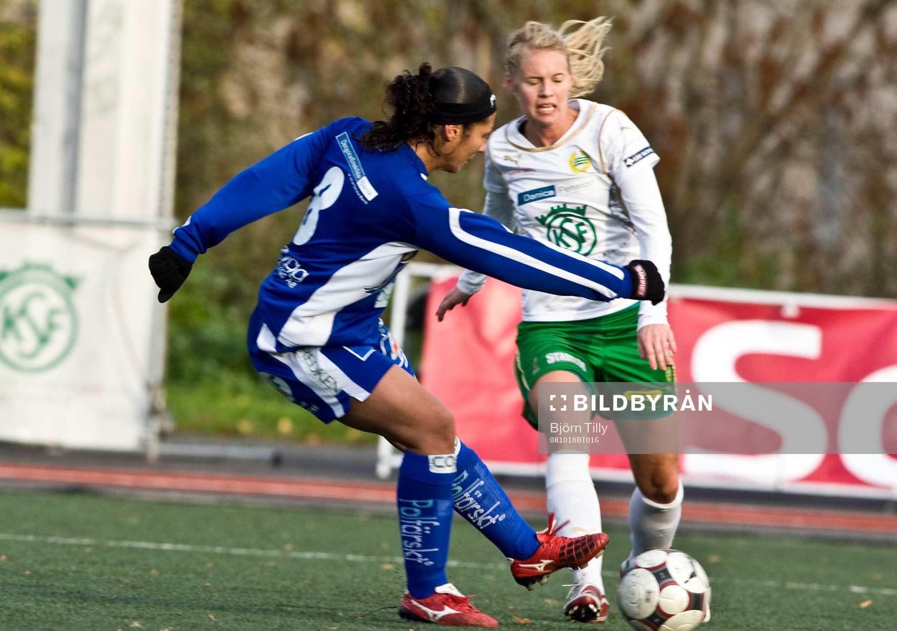 Daniela, Linköping och Malin Nilsson, Hammarby