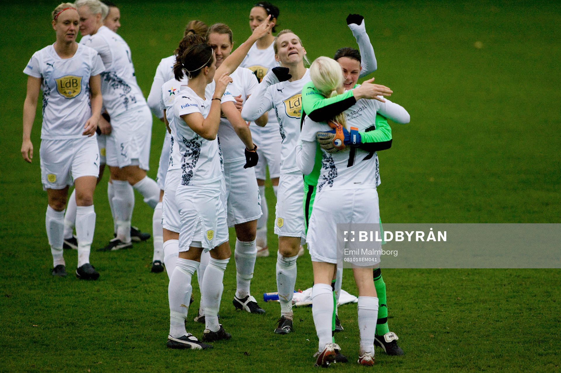 Caroline Jönsson, målvakt LDB, gjorde sin sista match