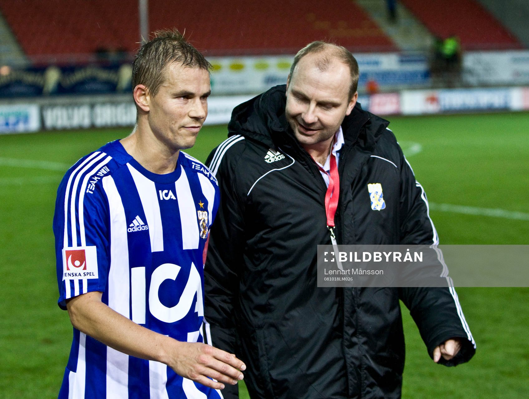 Niclas Alexandersson och Stefan Rehn, tränare