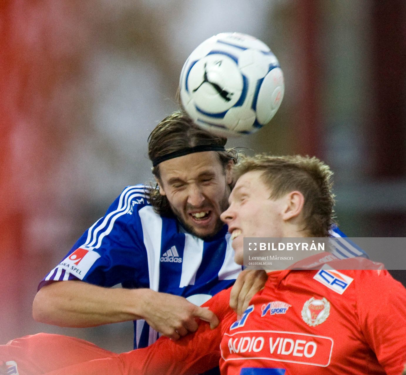 Mattias Bjärsmyr nickduell med Viktor Elm