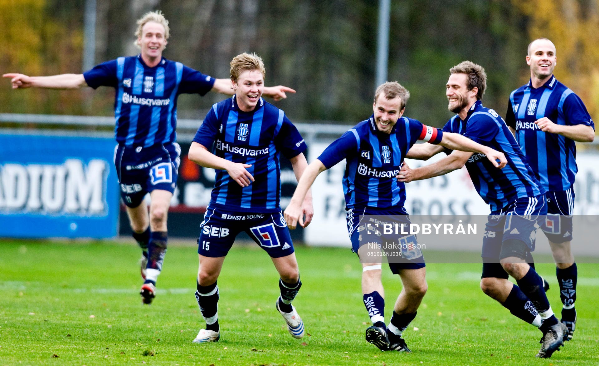 Jubel i Husqvarna, Richard Johansson,  Adam Svensson,