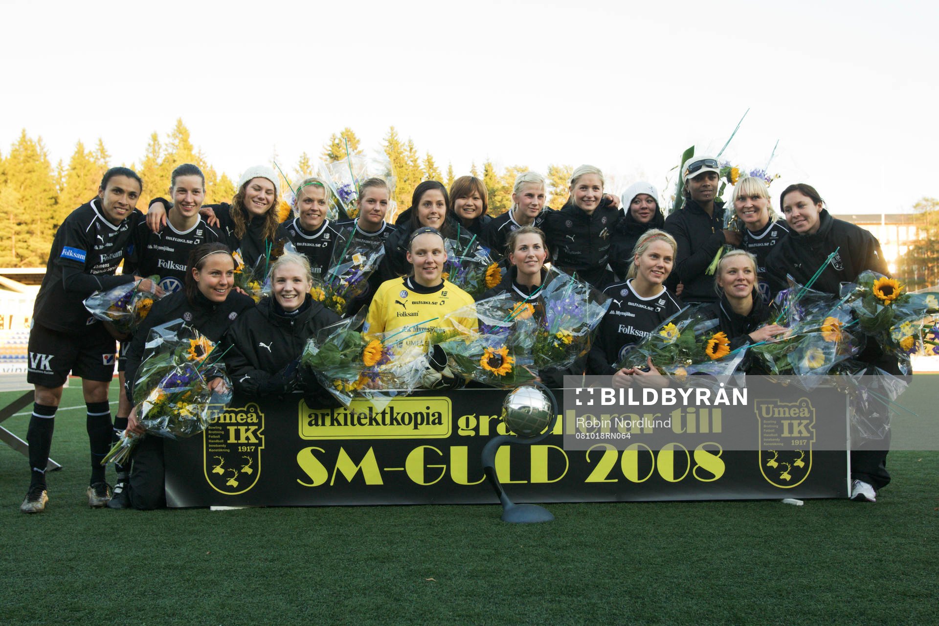 Lagbild, Svenska Mästare, SM-guld, jubel, glädje