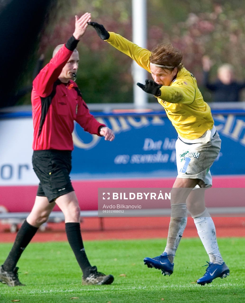 Kristoffer Fagercrantz, Falkenberg, jubel