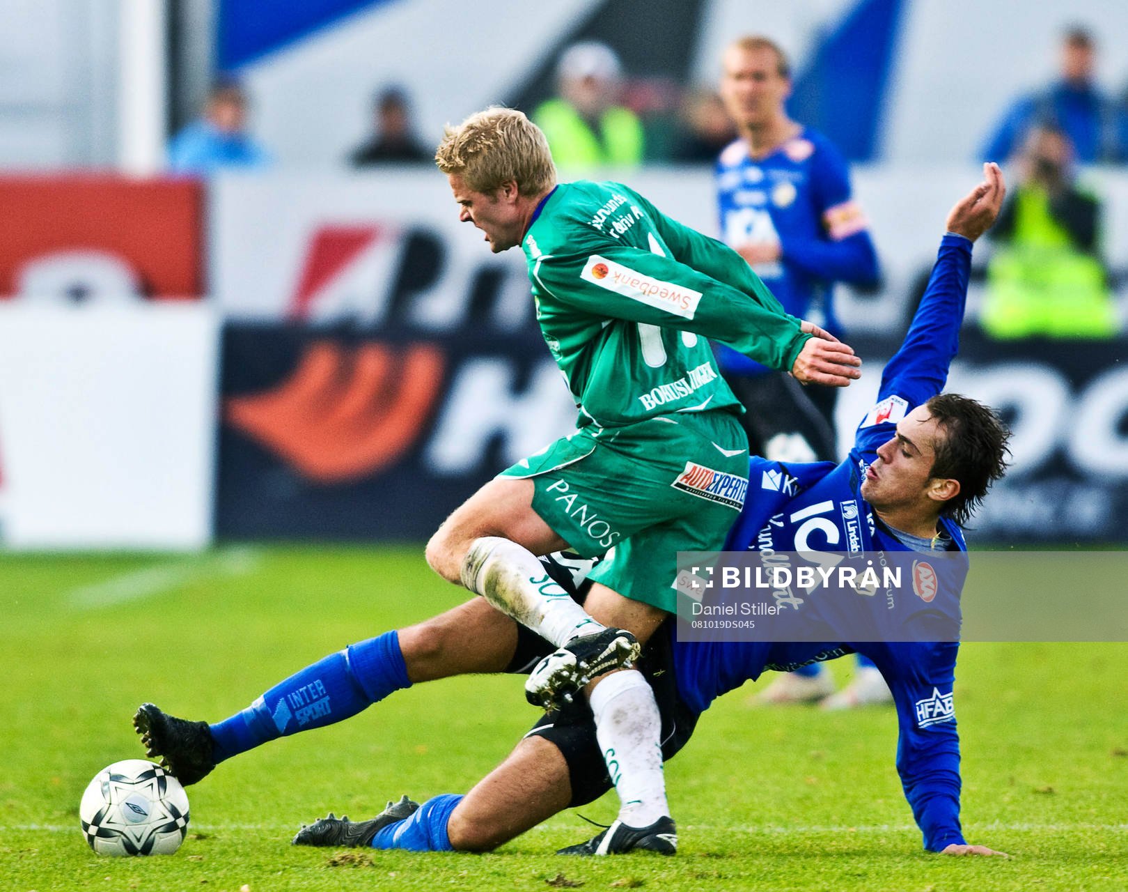 Emir Kujovic, Halmstad. Robert Johansson, Ljungskile
