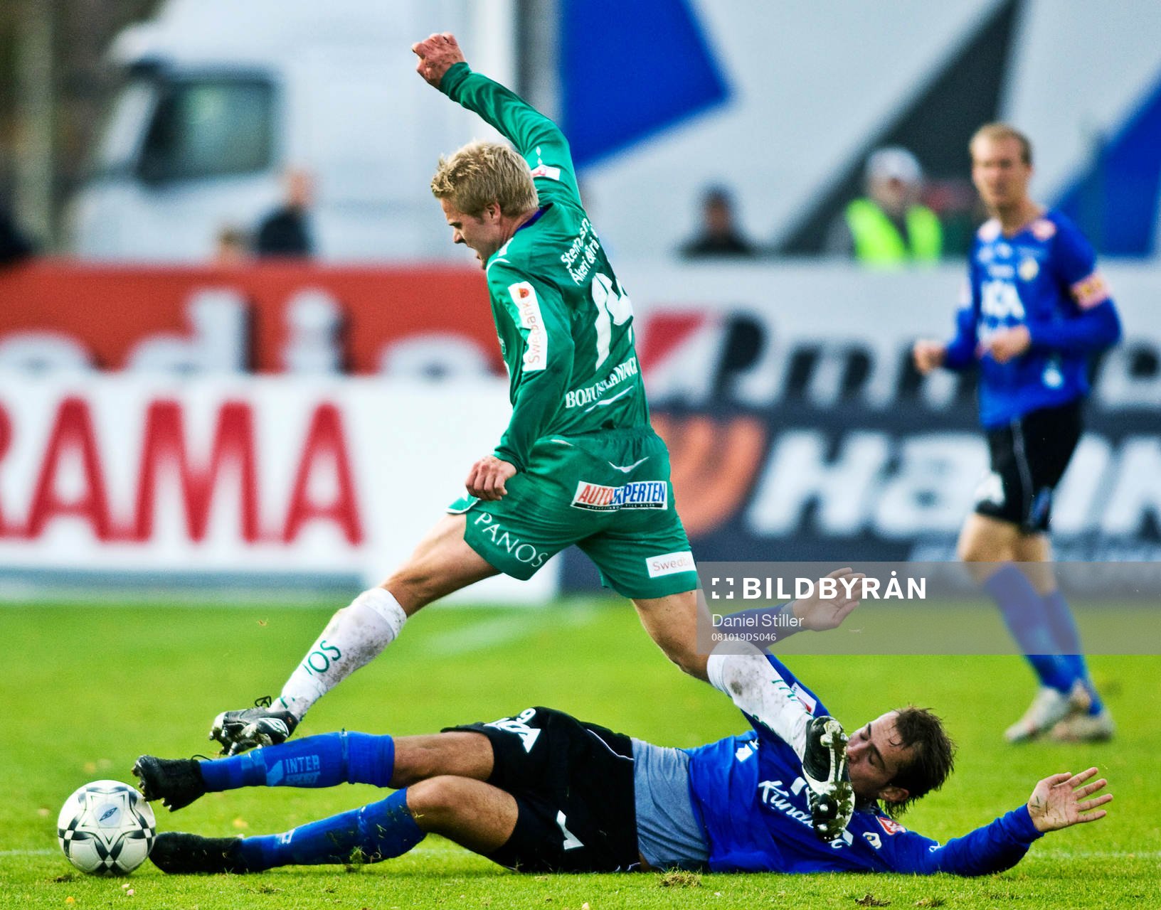 Emir Kujovic, Halmstad. Robert Johansson, Ljungskile
