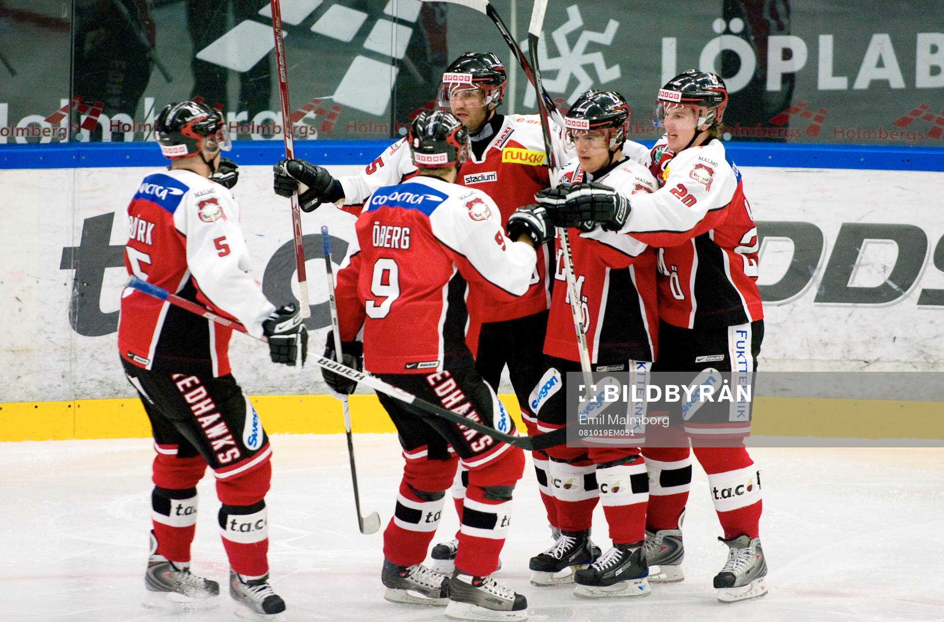 Donald MacLean, Malmö. 3-0. Jubel