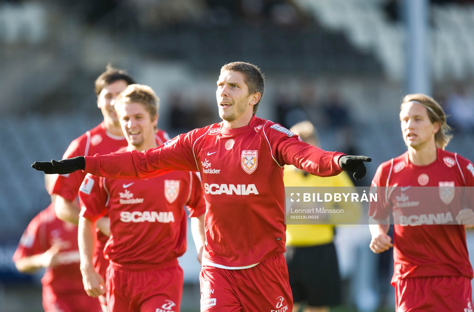 0-1, Dennis Östlundh, jubel