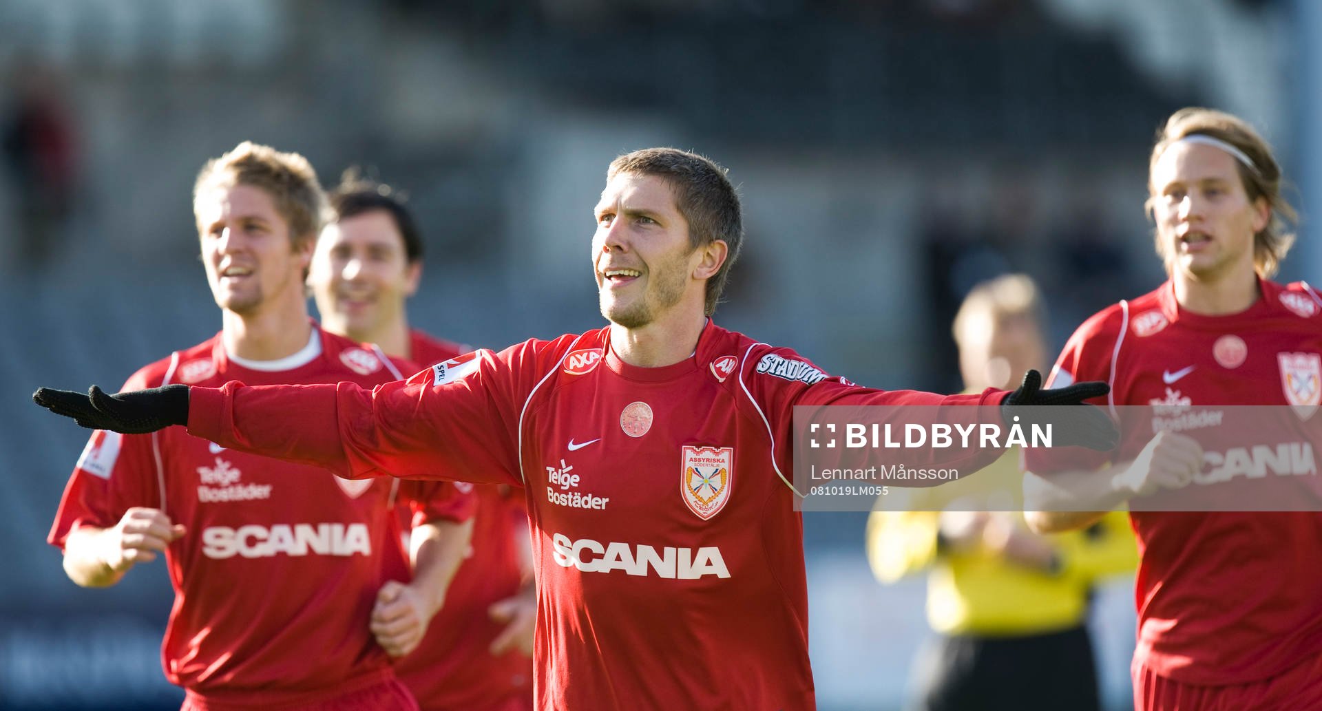 0-1, Dennis Östlundh. Jubel