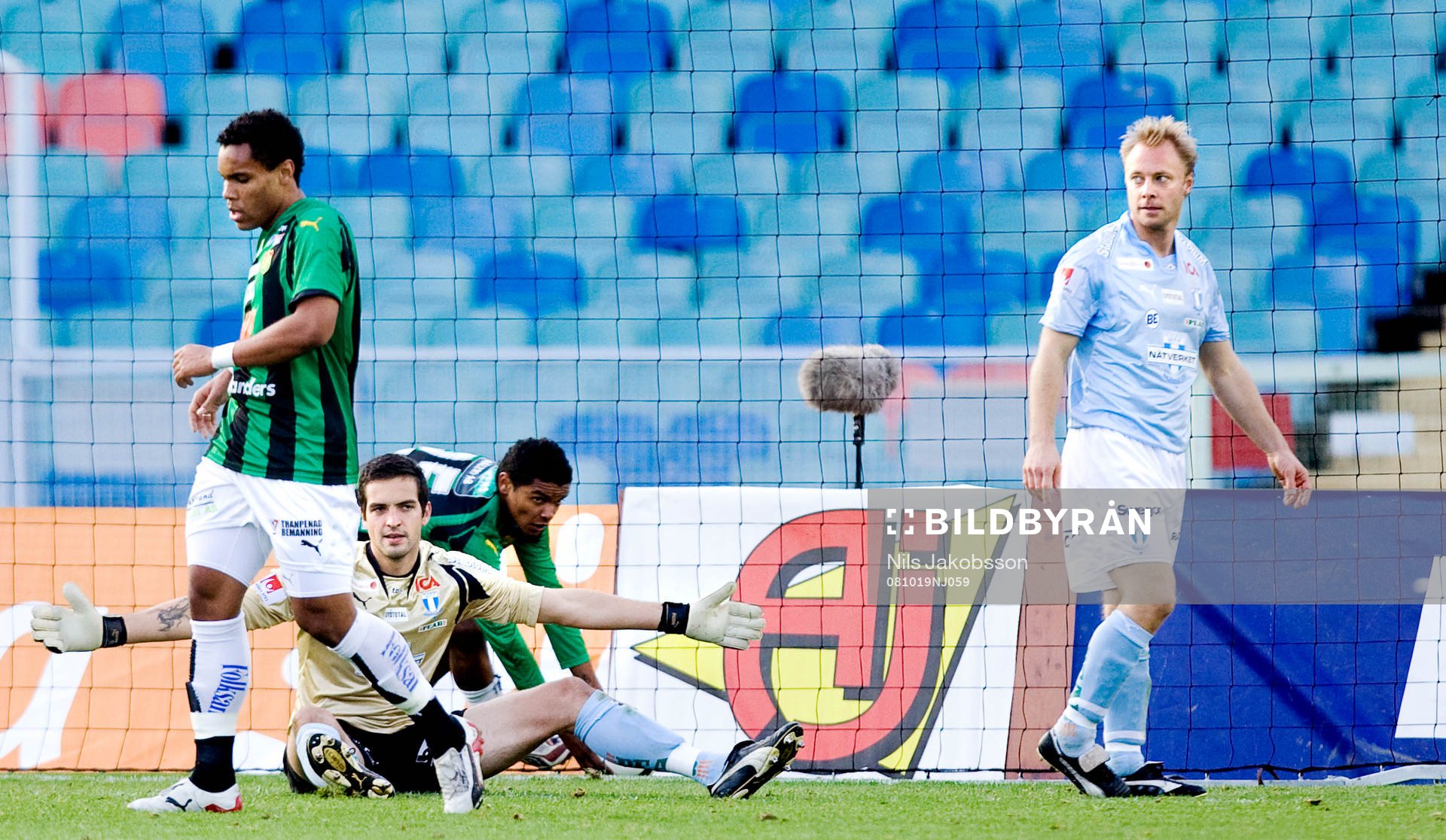Dusan Melicharek, målvakt, Anders Andersson, Malmö FF