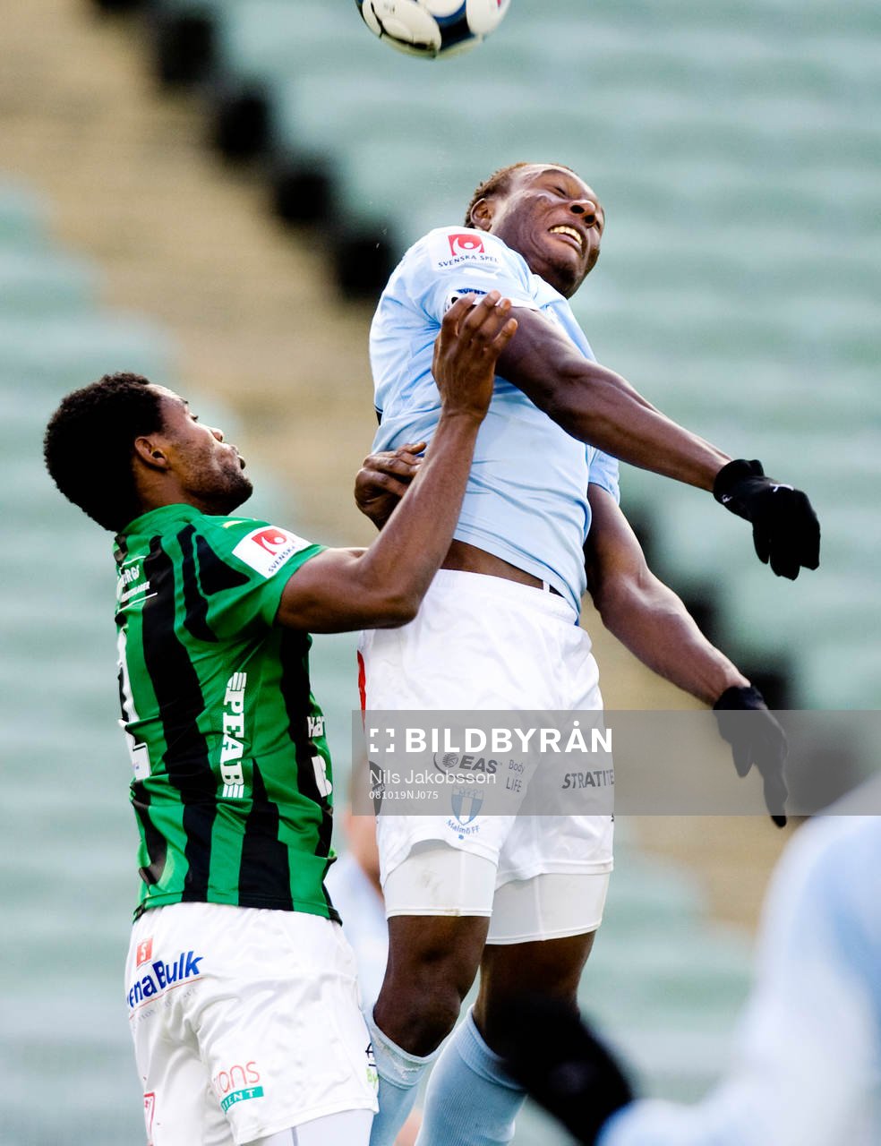 Edward Ofere, Malmö FF, Rickard Ekunde, GAIS