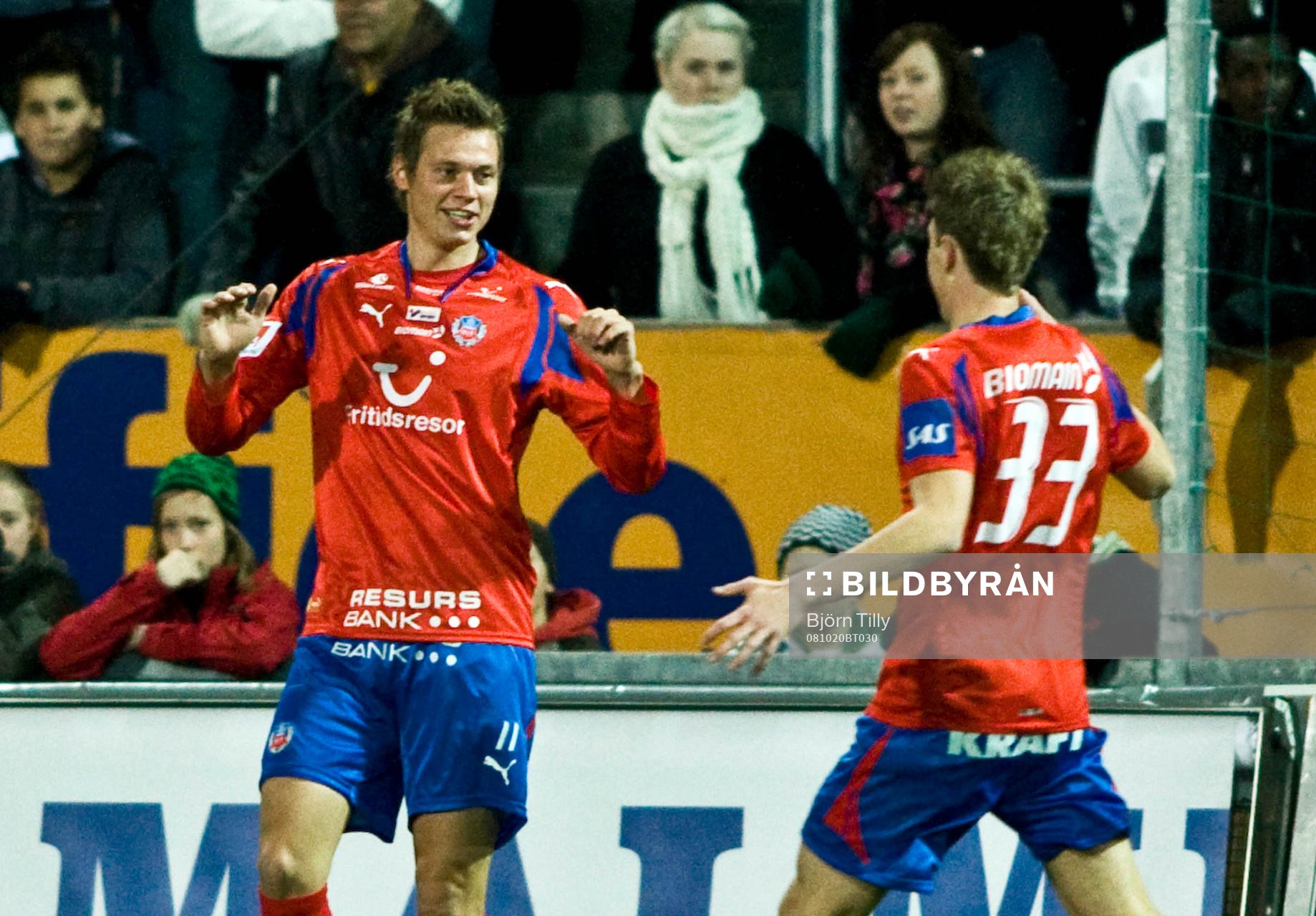Roman Kienast, Helsingborg, jubel