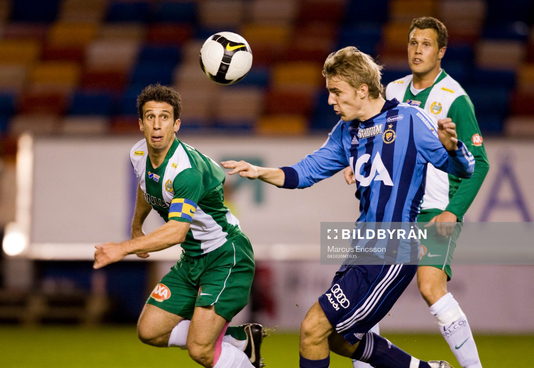 Suleyman Sleyman, Hammarby, och Johan Oremo,  Djurgården