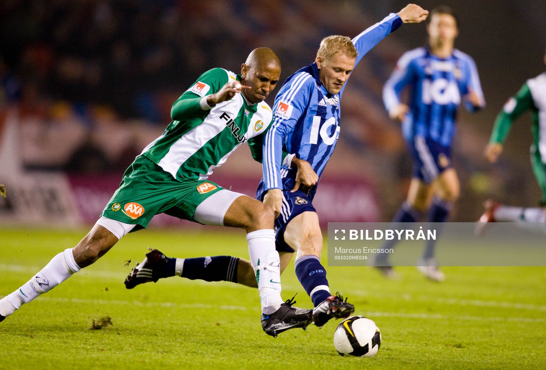 Nathan Paulse, Hammarby, och Toni Kuivasto, Djurgården