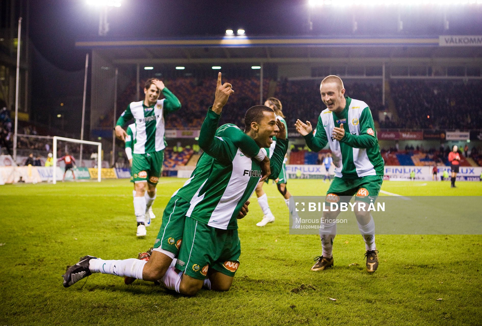 Charlie Davies, Hammarby,  jubel