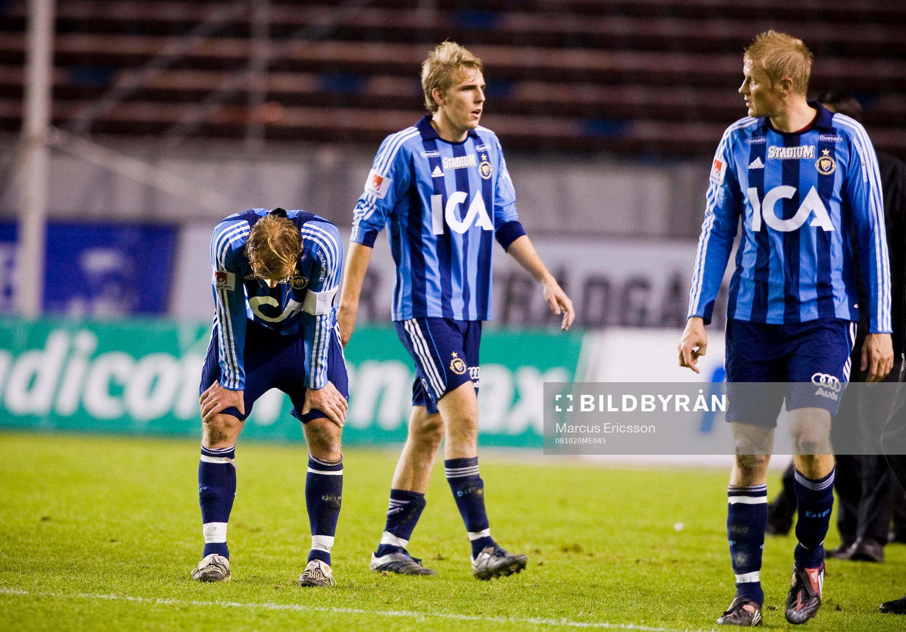 Markus Johannesson, Johan Oremo och Toni Kuivasto,