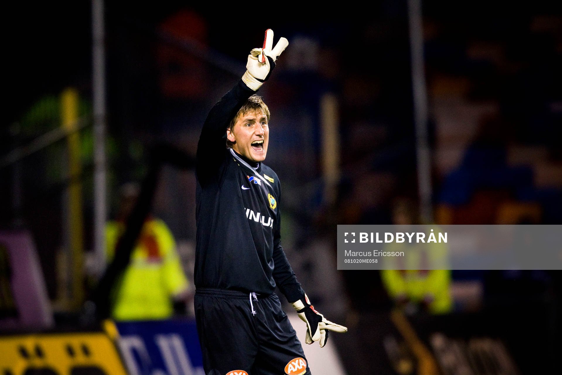 Kristoffer Björklund, målvakt Hammarby