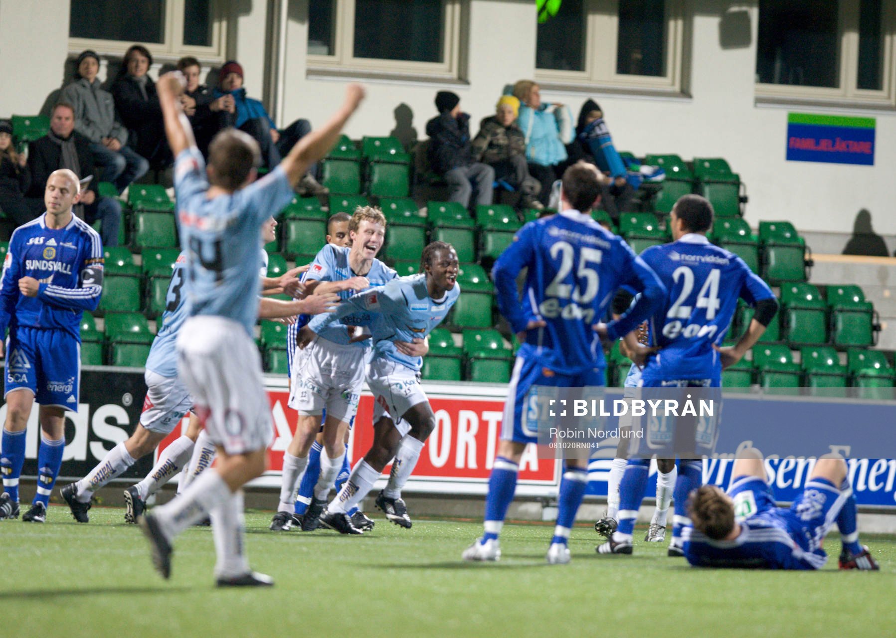Amadou Jawo, Gefle jubel