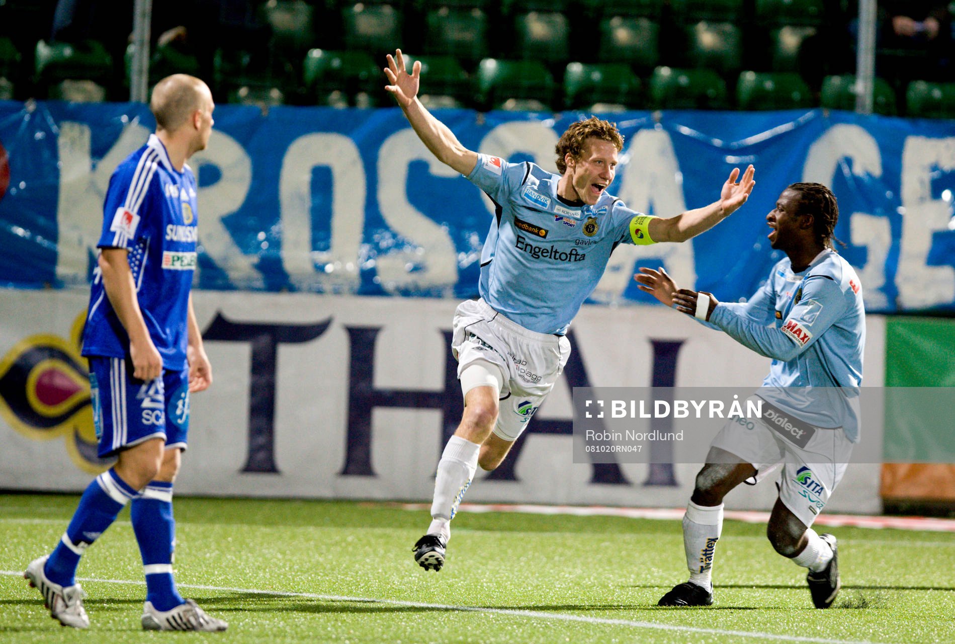 Daniel Bernhardsson, Gefle jubel