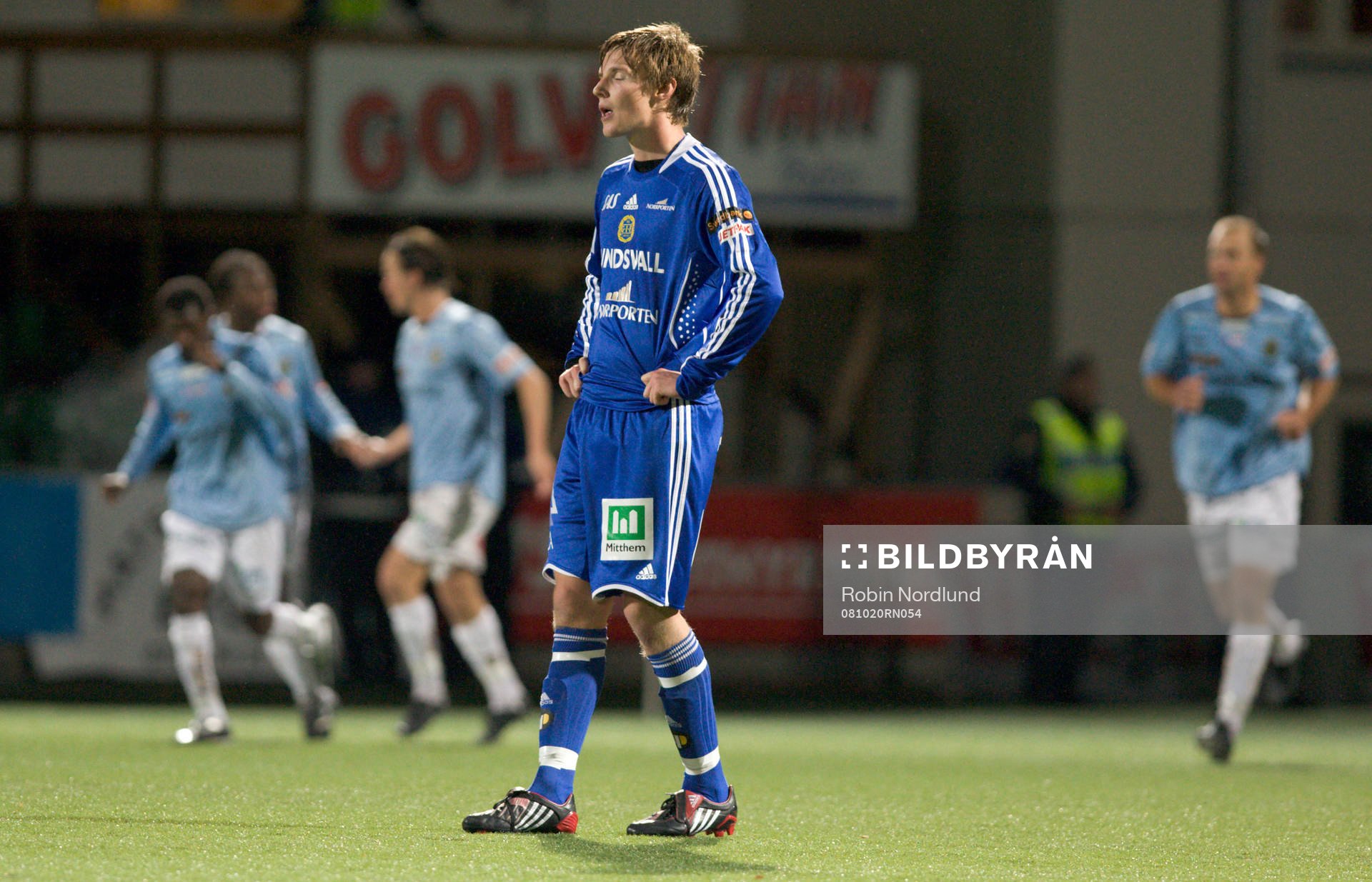 Kristian Ek, Sundsvall som gjorde sin allsvenska debut depp