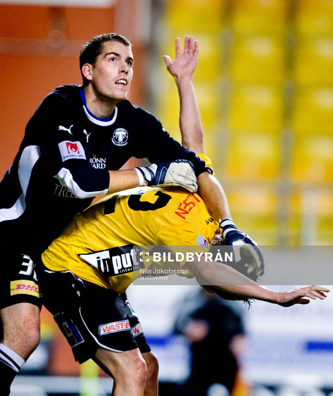 Johan Dahlin, målvakt, Trelleborg, Joakim Sjöhage,