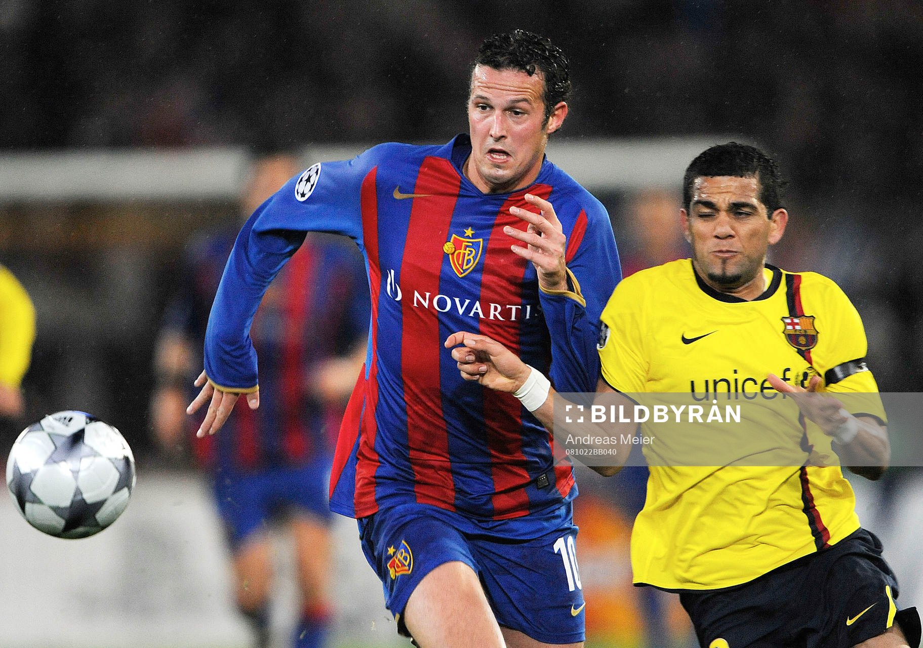 Marco Streller och Daniel Alves