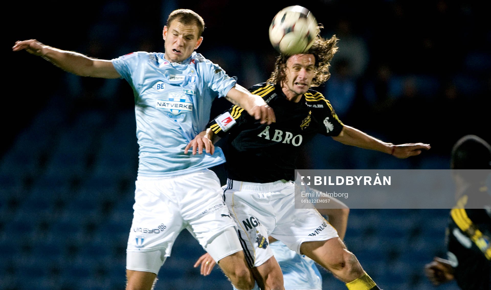 Robert Åhman Persson, MFF och Ivan Obolo, AIK