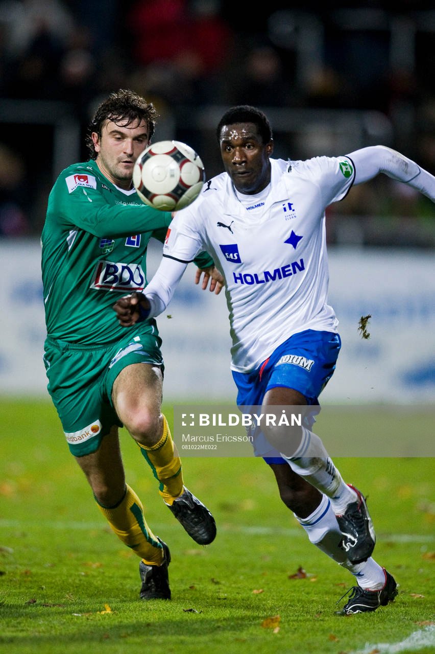Aleksandar Kitic, Ljungskile, och Russell Mwafulirwa,