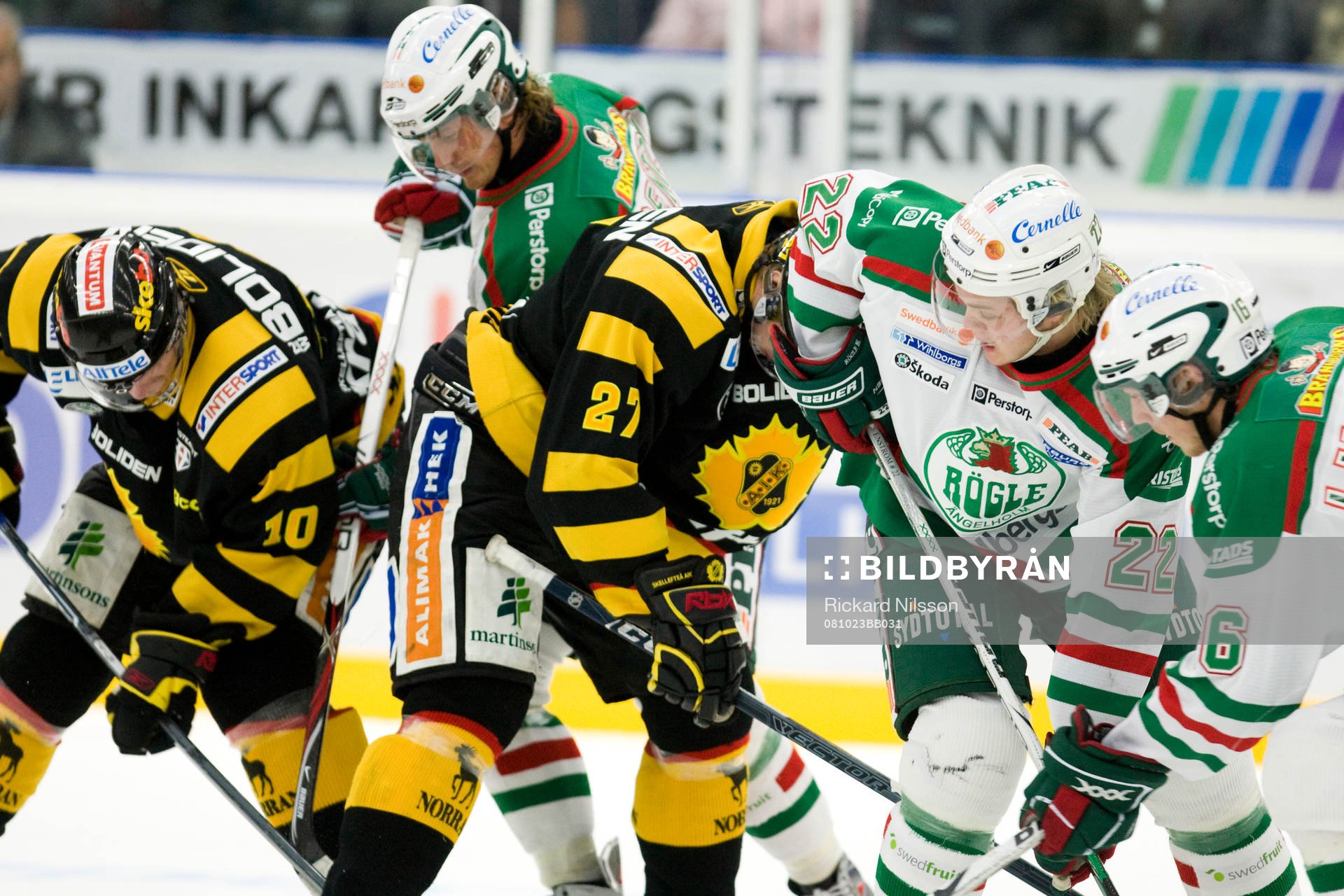 Sebastian Ström, Tommy Enström, Christopher Liljewall,