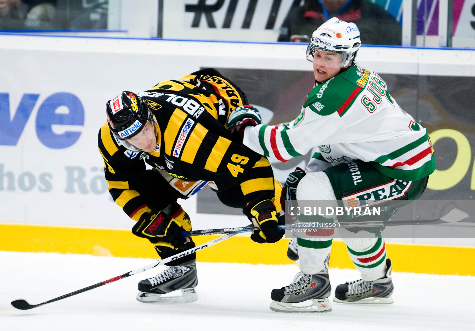 Gabriel Karlsson, Skellefteå och Mathias Sjöberg, Rögle