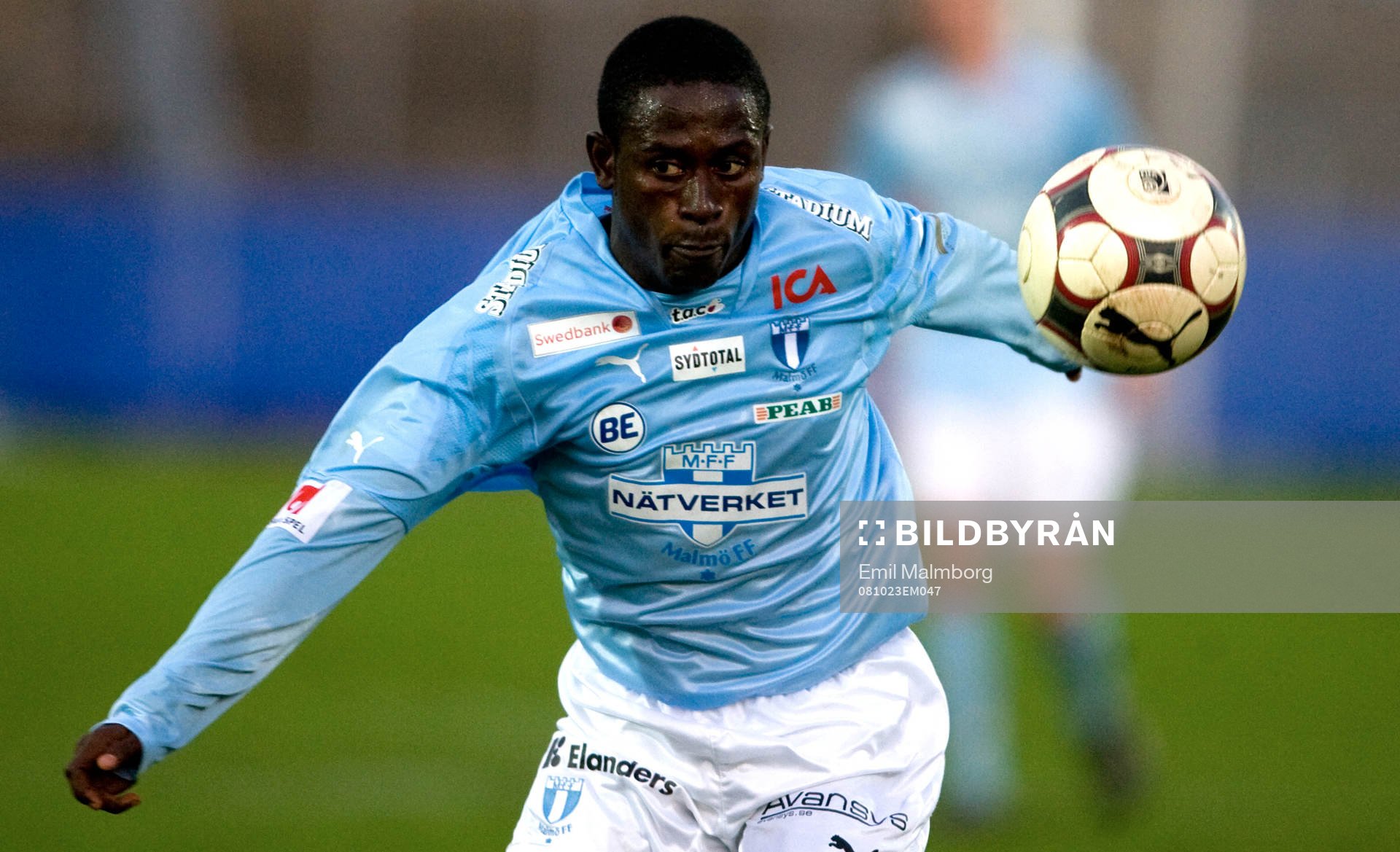 Malmö testade spelare. Felix Obada, MFF