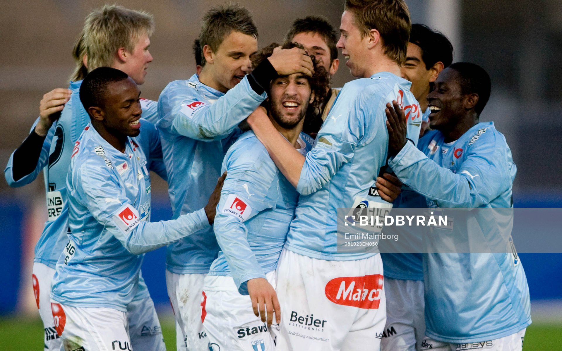 Jimmy Touma, MFF Jubel vid 1-1