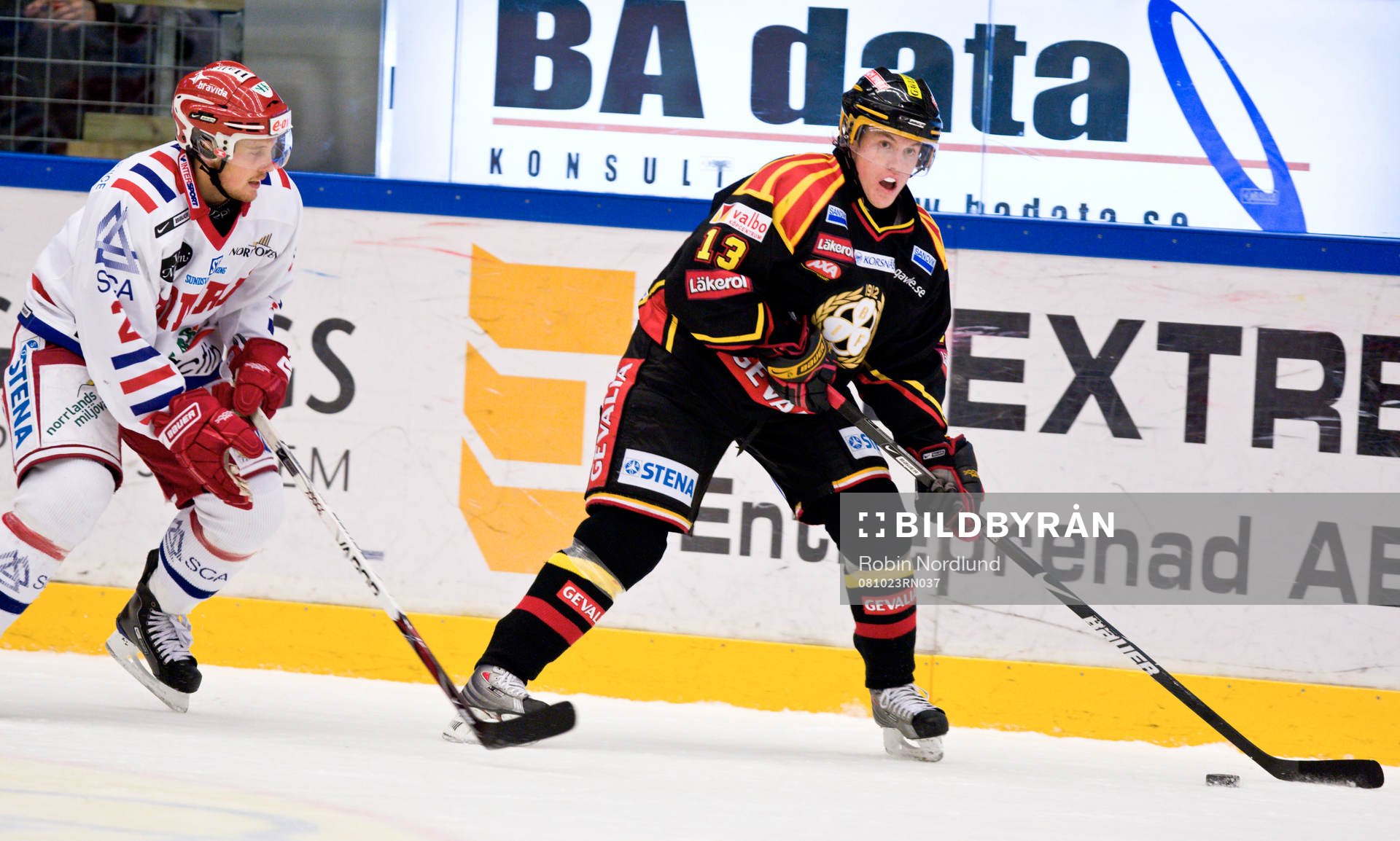 Emil Sandin, Brynäs och Eric Moe, Timrå