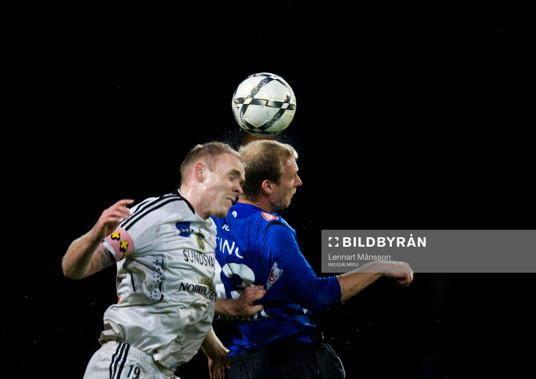  Hannes Sigurdsson nickduell med Andreas Johansson.