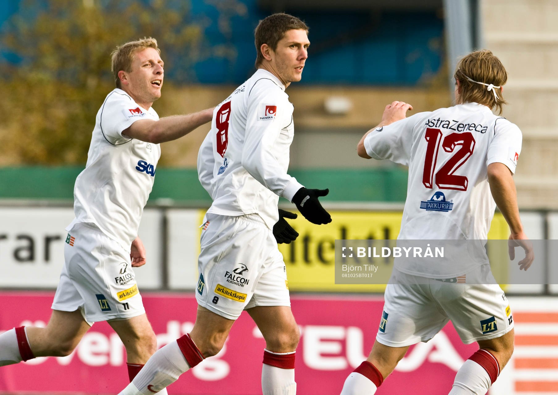 Xhevdet Llumnica, Dennis Östlundh och Göran Marklund,