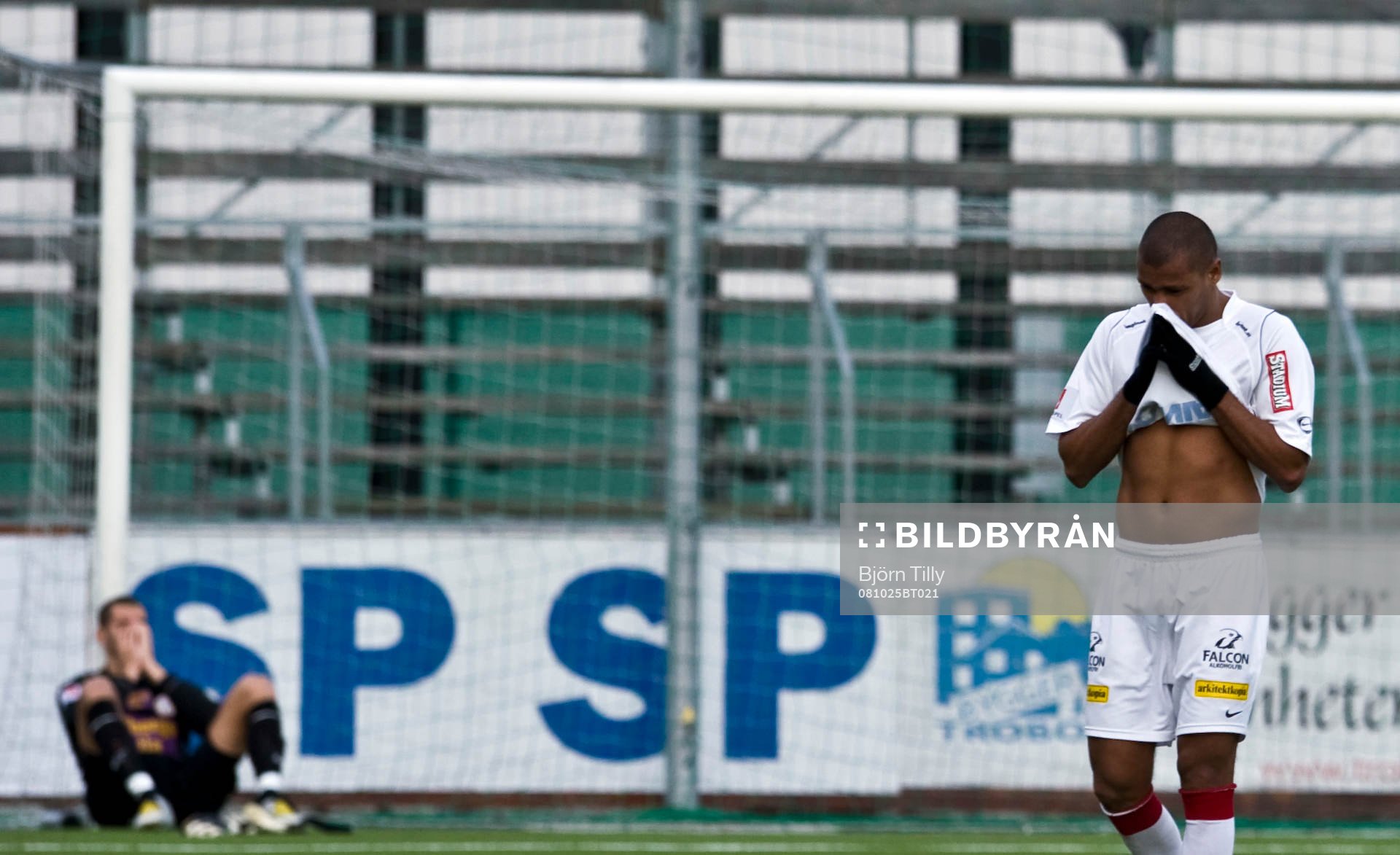 Jon Rytterbro, målvakt och Alessandro Silva Perreira,