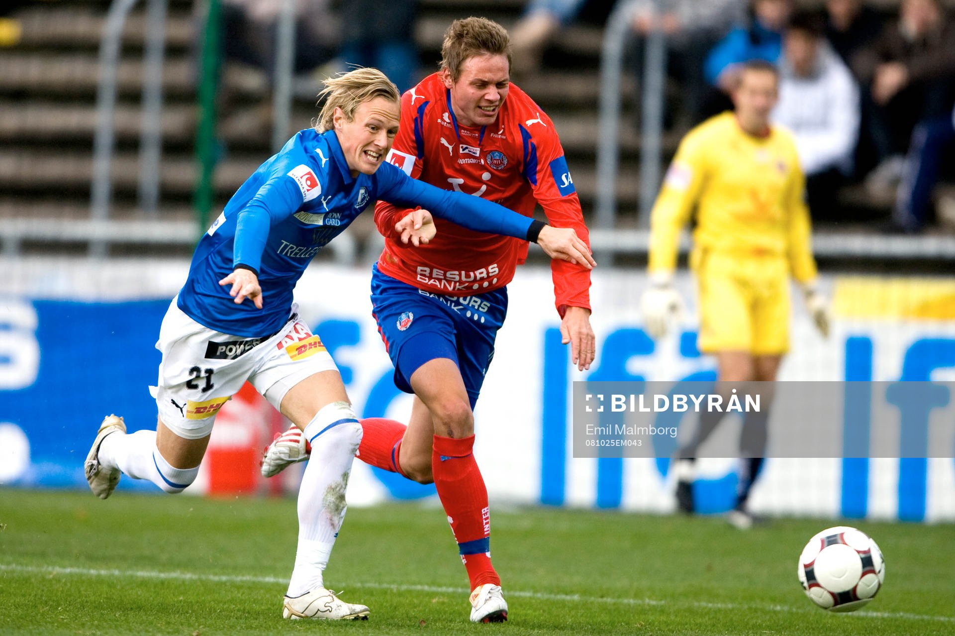 Magnus Andersson, TFF och Roman Kienast, HIF